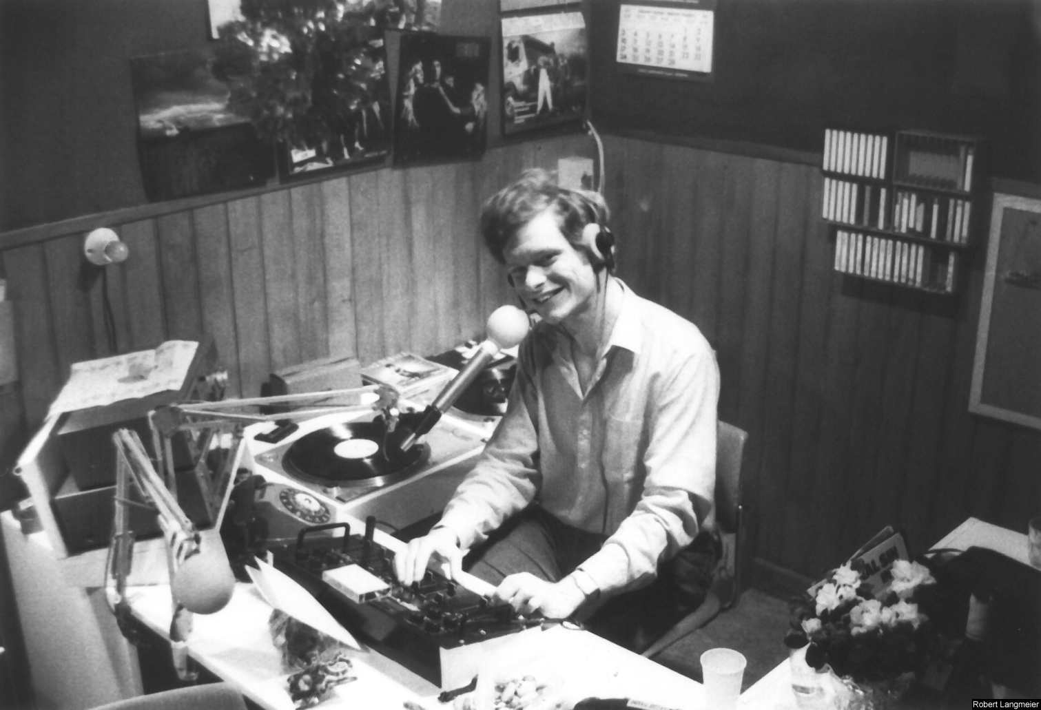 Le studio d'Amplitude Bleue (ABFM) en 1984